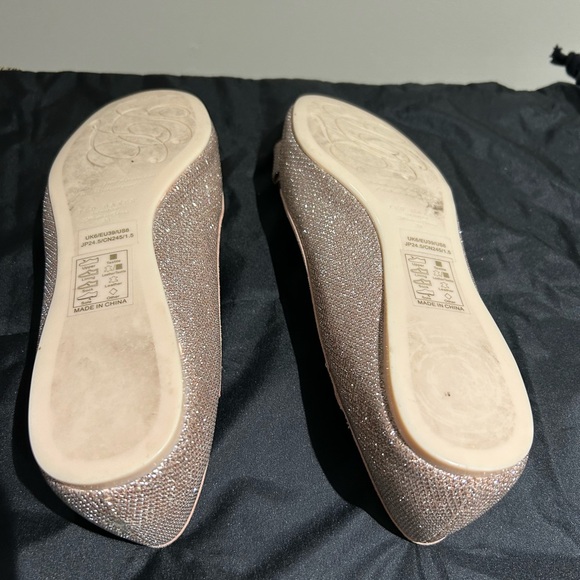 Ted Baker Cinderella Rose Gold flats - Size 8 - Picture 5 of 6